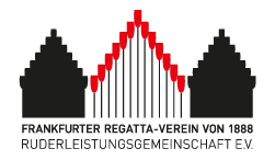 Frankfurter Regatta-Verein - für den Frankfurter Rudersport seit 1888 Logo